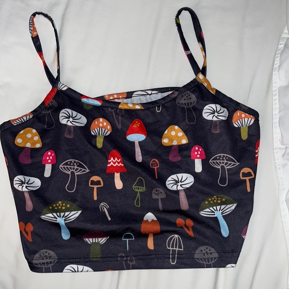 Mushroom Crop Top